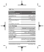 Предварительный просмотр 402 страницы Bosch Professional GCY 42 Original Instructions Manual