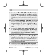 Preview for 461 page of Bosch Professional GCY 42 Original Instructions Manual