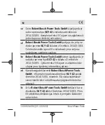 Предварительный просмотр 466 страницы Bosch Professional GCY 42 Original Instructions Manual