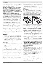 Предварительный просмотр 48 страницы Bosch Professional GDR 18 V-160 Original Instructions Manual