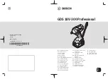 Bosch Professional GDS 18V-300 Original Instructions Manual предпросмотр