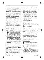 Preview for 22 page of Bosch Professional GDS 18V-300 Original Instructions Manual