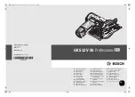 Bosch Professional GKS 12V-26 Original Instructions Manual предпросмотр