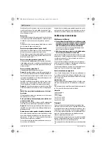 Предварительный просмотр 198 страницы Bosch Professional GKS 12V-26 Original Instructions Manual