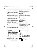 Предварительный просмотр 227 страницы Bosch Professional GKS 12V-26 Original Instructions Manual