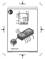 Предварительный просмотр 3 страницы Bosch Professional GLM 50-23 G Original Instructions Manual