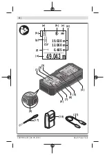 Предварительный просмотр 4 страницы Bosch Professional GLM 50-27 C Original Instructions Manual