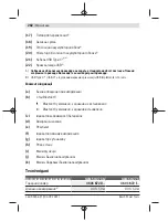 Предварительный просмотр 282 страницы Bosch Professional GLM 50-27 C Original Instructions Manual