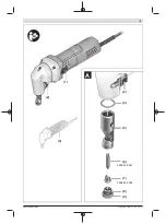 Предварительный просмотр 3 страницы Bosch Professional GNA 75-16 Original Instructions Manual