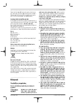 Предварительный просмотр 45 страницы Bosch Professional GNA 75-16 Original Instructions Manual