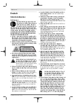 Preview for 10 page of Bosch Professional GRL 600 CHV Original Instructions Manual