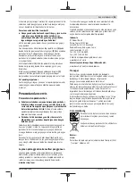 Предварительный просмотр 35 страницы Bosch Professional GSA 12 V-LI Original Instructions Manual