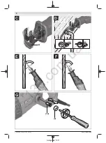 Предварительный просмотр 5 страницы Bosch Professional GSA 120 Original Instructions Manual