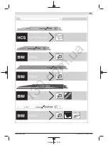 Предварительный просмотр 172 страницы Bosch Professional GSA 120 Original Instructions Manual