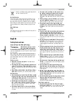 Предварительный просмотр 11 страницы Bosch Professional GSA 12V-14 Original Instructions Manual