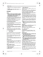 Предварительный просмотр 134 страницы Bosch Professional GSA 16-32 Original Instructions Manual