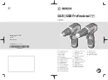 Предварительный просмотр 1 страницы Bosch Professional GSB 12V-30 Original Instructions Manual