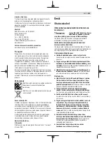 Предварительный просмотр 181 страницы Bosch Professional GSB 12V-30 Original Instructions Manual