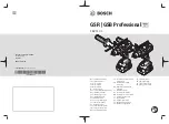 Bosch Professional GSB 18V-110 C Original Instructions Manual предпросмотр