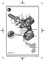 Предварительный просмотр 4 страницы Bosch Professional GSB 18V-110 C Original Instructions Manual