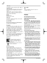 Предварительный просмотр 44 страницы Bosch Professional GSB 18V-110 C Original Instructions Manual