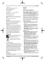 Предварительный просмотр 185 страницы Bosch Professional GSB 18V-110 C Original Instructions Manual