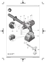 Preview for 3 page of Bosch Professional GSB 18V-150 C Original Instructions Manual