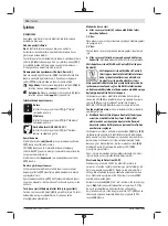 Preview for 116 page of Bosch Professional GSB 18V-150 C Original Instructions Manual