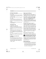 Предварительный просмотр 10 страницы Bosch PROFESSIONAL GSB 20-2 RE Original Instructions Manual