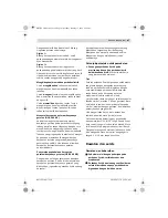 Предварительный просмотр 47 страницы Bosch PROFESSIONAL GSB 20-2 RE Original Instructions Manual