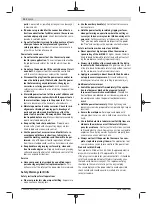 Preview for 12 page of Bosch Professional GSB-20-2 Original Instructions Manual