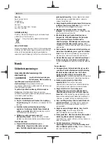 Preview for 60 page of Bosch Professional GSB-20-2 Original Instructions Manual