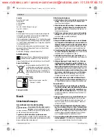 Предварительный просмотр 48 страницы Bosch Professional GSC 12V-13 Original Instructions Manual