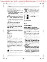 Предварительный просмотр 52 страницы Bosch Professional GSC 12V-13 Original Instructions Manual