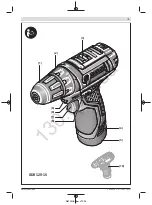 Предварительный просмотр 4 страницы Bosch Professional GSR 12V-15 Original Instruction