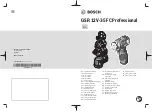 Предварительный просмотр 1 страницы Bosch Professional GSR 12V-35 FC Original Instructions Manual