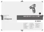 Bosch Professional GSR 12V-35 Original Instructions Manual предпросмотр