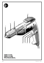 Предварительный просмотр 5 страницы Bosch Professional GSR 8-16 KE Operating Instructions Manual