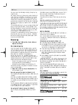 Preview for 40 page of Bosch Professional GSS 23 A Original Instructions Manual