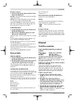 Preview for 53 page of Bosch Professional GSS 23 A Original Instructions Manual