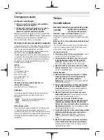 Preview for 58 page of Bosch Professional GSS 23 A Original Instructions Manual