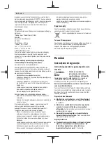 Preview for 98 page of Bosch Professional GSS 23 A Original Instructions Manual