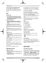 Preview for 116 page of Bosch Professional GSS 23 A Original Instructions Manual