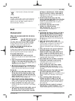 Preview for 125 page of Bosch Professional GSS 23 A Original Instructions Manual