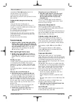 Preview for 42 page of Bosch Professional GST 12 V-LI Original Instructions Manual