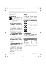 Preview for 22 page of Bosch Professional GTD 1 Original Instructions Manual