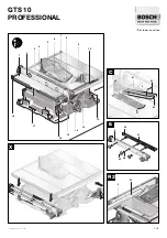 Bosch PROFESSIONAL GTS 10 Quick Start Manual preview
