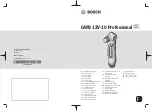 Preview for 1 page of Bosch Professional GWB 12V-10 Original Instructions Manual