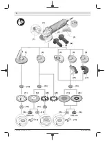 Preview for 4 page of Bosch Professional GWS 11-125 P Original Instructions Manual