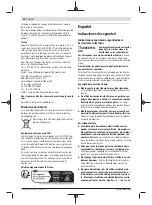 Preview for 42 page of Bosch Professional GWS 11-125 P Original Instructions Manual